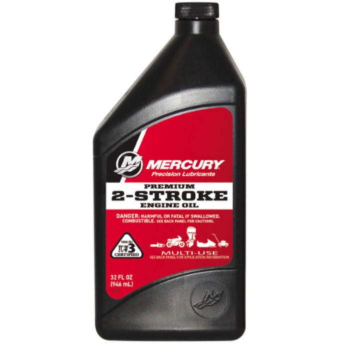 MERCURY PREMIUM 2-Stroke engine oil - lodný motorový olej 2-takt - 1L
